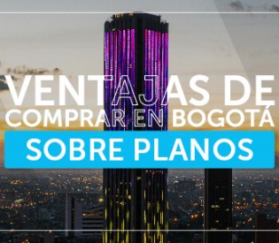 Proyectos de vivienda sobre planos en Bogotá